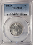 1926-D Standing Liberty Quarter, MS64 PCGS. (13534)