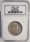 1957 Franklin Half Dollar, MS65 NGC (13570)