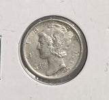 1920 Mercury Head Dime, CH AU. (13625)