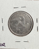 1834 Capped Bust Quarter, VF Detail, (13665). Lightly Cleaned. Great Eye Appeal. 