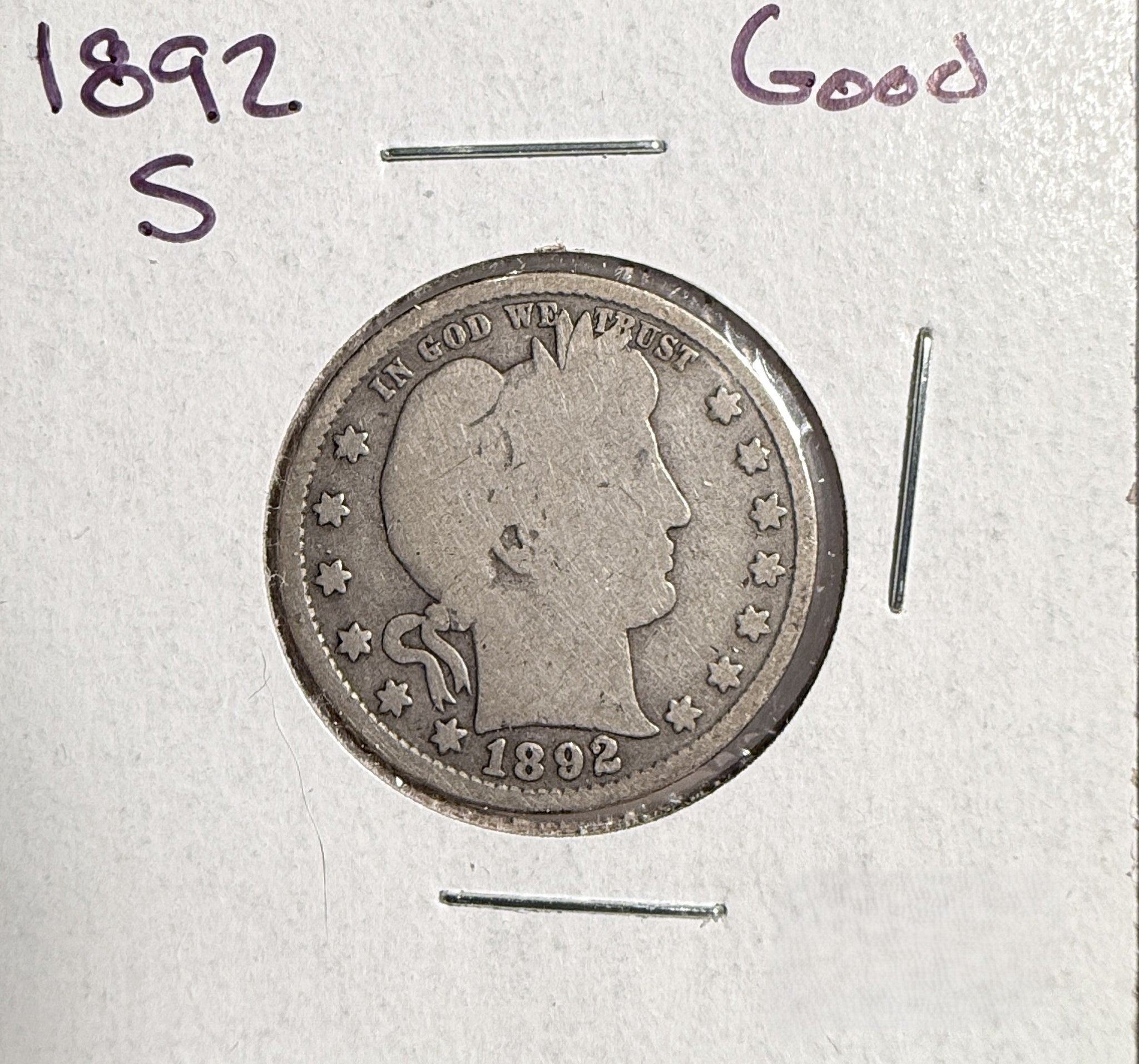 U.S. Barber Quarters (1892-1916) – Mid-Michigan Coin and Jewelry