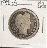 1896-S Barber Quarter, Circ. Key Date, (13675)