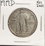1919-D Standing Liberty Quarter, Circ. (13687)