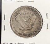 1919-D Standing Liberty Quarter, Circ. (13687)