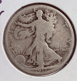 1917-D Obv. Walking Liberty Half Dollar, Circulated. (13769)