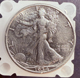 1934-S Walking Liberty Half Dollar, AU Details. (13779)