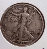 1934-S Walking Liberty Half Dollar, Circulated. (13781)