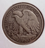 1934-S Walking Liberty Half Dollar, Circulated. (13781)