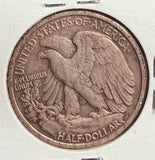 1935 Walking Liberty Half Dollar, Circulated. (13783)