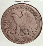 1935-S Walking Liberty Half Dollar, Circulated. (13787)