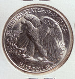 1942 Walking Liberty Half Dollar, MS60+ (13795)