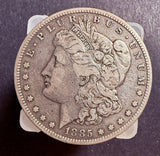 1885-S Morgan Silver Dollar, Circ. (13812)