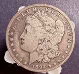 1892-S Morgan Silver Dollar, Circ. (13818)