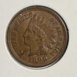1899 Indian Head Cent, CH AU. (13902)