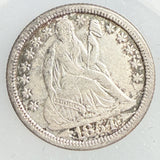 1854-O Seated Liberty Dime, AU, (13953)