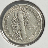 1921-D Mercury Head Dime, AU. (13957)
