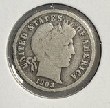 1903-S Barber Dime, Circ. (13974)