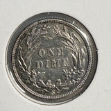 1904-S Barber Dime, Uncirculated Details. (13976)