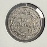 1910-S Barber Dime, Circulated. (13980)