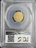 1910 $2-1/2 Indian Gold Quarter Eagle, MS65 PCGS (13990)