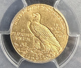 1911-D $2-1/2 Indian Gold Quarter Eagle, MS64 PCGS (13998). Strong D, Key Date.