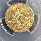 1912 $2-1/2 Indian Gold Quarter Eagle, MS65 PCGS (14003)