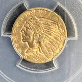 1914 $2-1/2 Indian Gold Quarter Eagle, MS65 PCGS (14011)