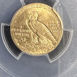 1914-D $2-1/2 Indian Gold Quarter Eagle, MS65 PCGS (14015)