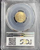 1914-D $2-1/2 Indian Gold Quarter Eagle, MS65 PCGS (14015)