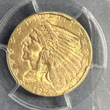 1927 $2-1/2 Indian Gold Quarter Eagle, MS65+ PCGS+CAC (14031)