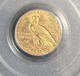 1928 $2-1/2 Indian Gold Quarter Eagle, MS65 PCGS (14035)