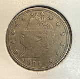 1894 Liberty "V" Nickel, CH XF. (14057)