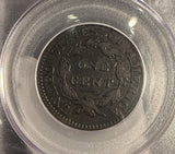 1814 Large Cent,Classic Head Crosslet 4, VF20 PCGS, (14080)