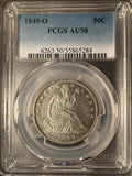 1849-O Seated Liberty Half Dollar, AU50 PCGS (14088)