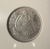 1859-O  Seated Liberty Half Dollar, SS REPUBLIC SHIPWRECK EFFECT (14090)