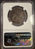 1866-S NO Motto Seated Liberty Half Dollar, XF40 NGC (14094)