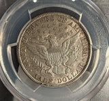1914 Barber Half Dollar, AU53 PCGS (14102)