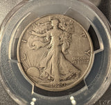 1920-D Walking Liberty Half Dollar, VF20. PCGS (14124)