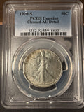 1920-S Walking Liberty Half Dollar, AU Det. PCGS (14126)