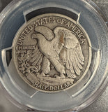 1921-D Walking Liberty Half Dollar, F-15 PCGS (14128)