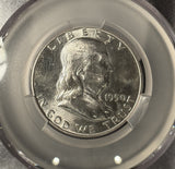 1950 Franklin Half Dollar, MS62FBL CACG (14132)