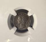 1916-D Mercury Dime, VF Details, NGC, (14192). Key Date. Great Eye Appeal.