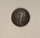 1926-D Mercury Dime, MS64FB, NGC, (14198)