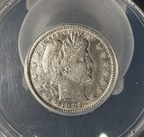 1896-S Barber Quarter, VF35 Details,  ANACS (14214)