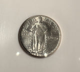 1917-D T-2 Standing Liberty Quarter, MS63, NGC. (14220)