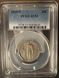 1920-S Standing Liberty Quarter, AU53 PCGS. (14224)