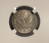 1921 Standing Liberty Quarter, MS62FH  NGC. (14226)