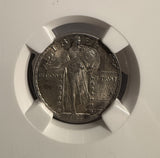1923 Standing Liberty Quarter, MS63  NGC. (14228)