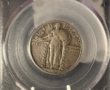 1923-S Standing Liberty Quarter, XF40 PCGS. (14230)