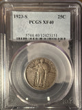 1923-S Standing Liberty Quarter, XF40 PCGS. (14230)